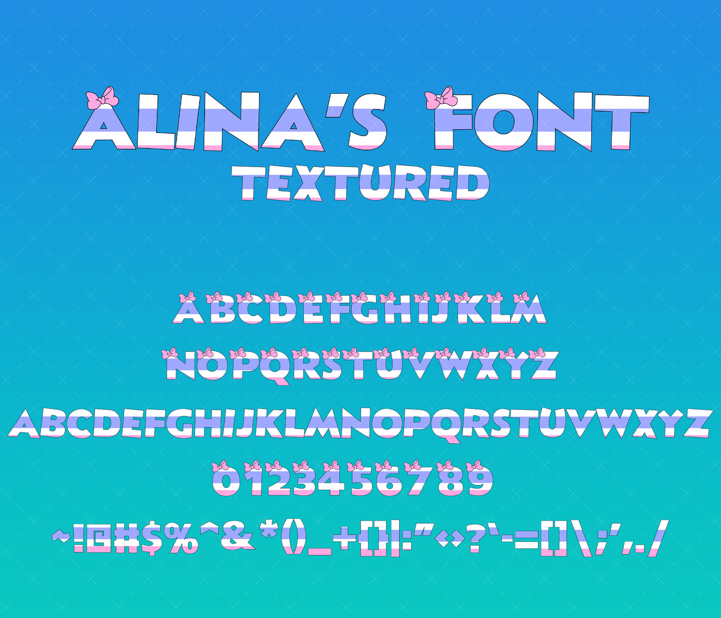 Whimsical Pals Fonts Textured Big Bundle