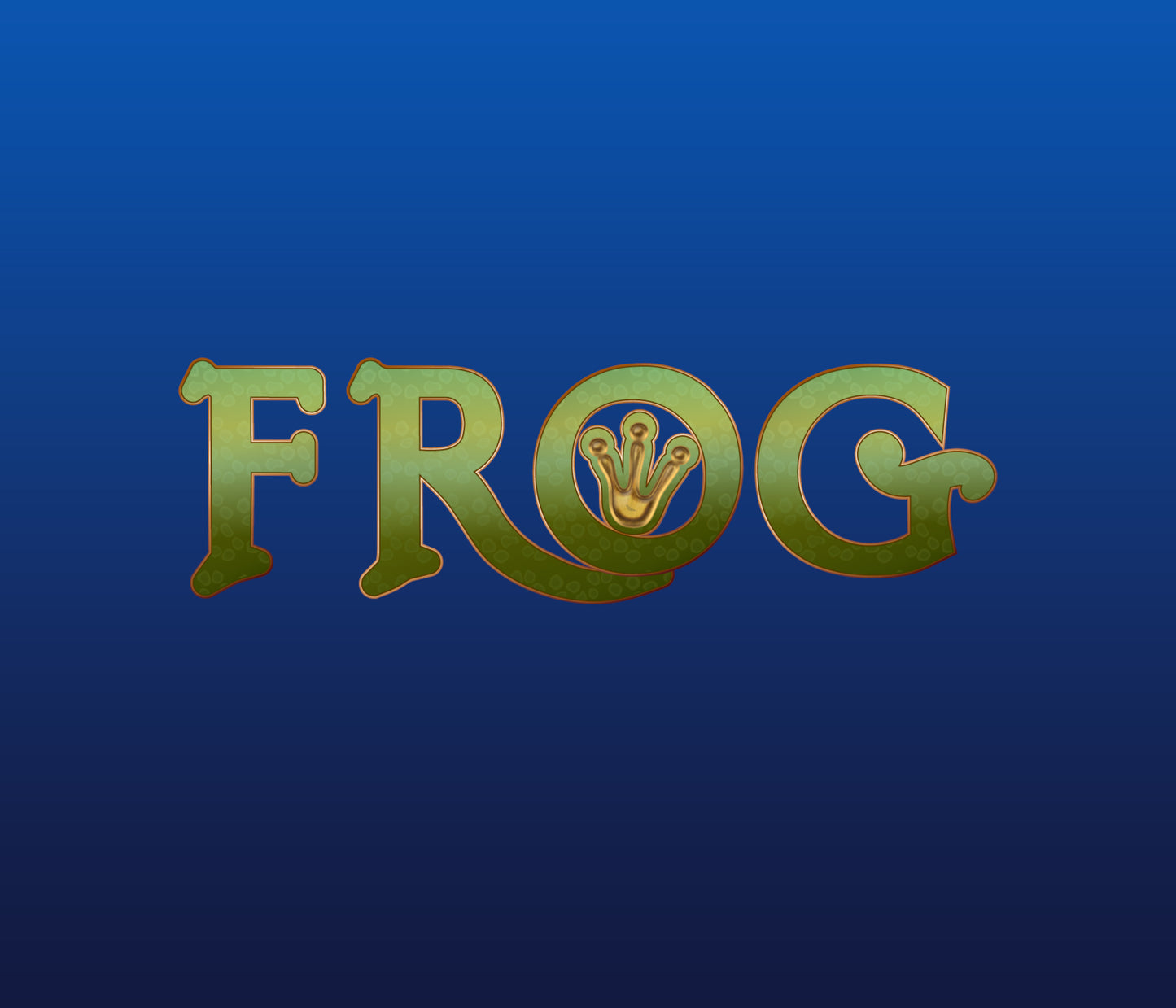 The Princess And The Frog Textured Font