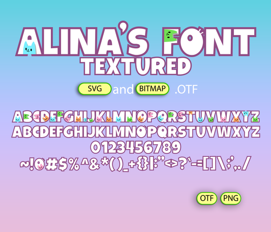 Enchanted Dollhouse Font Textured