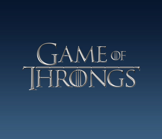 Game of Thrones Textured Font