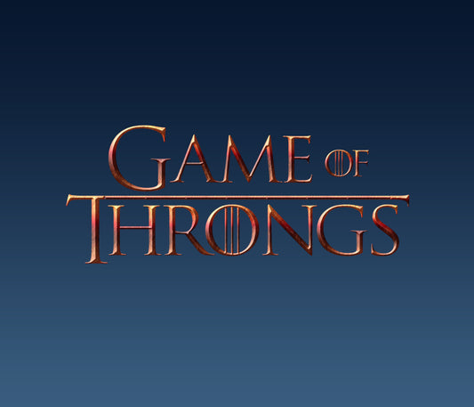 Game of Thrones: House of the Dragon Textured Font