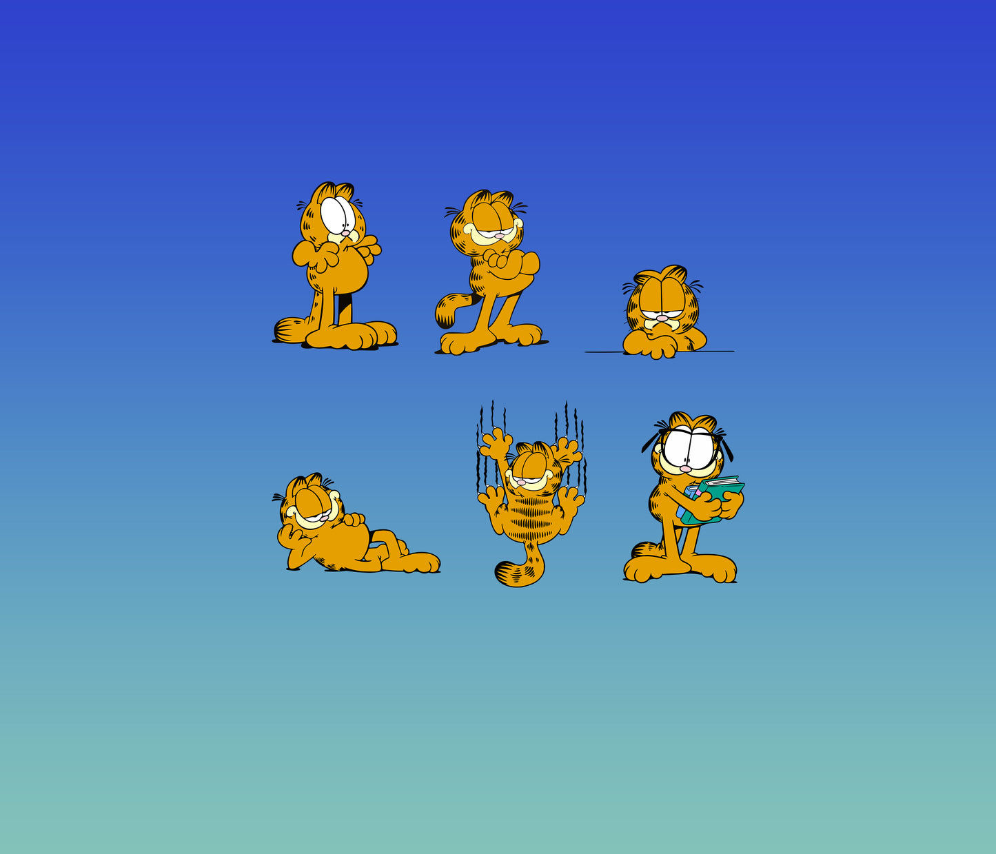 Garfield Free Stickers