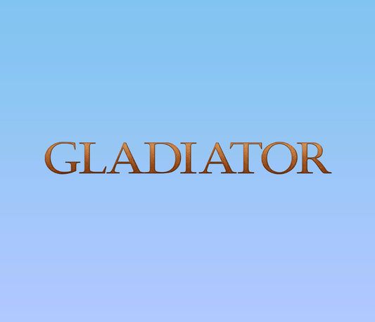 Gladiator 2 Textured Font