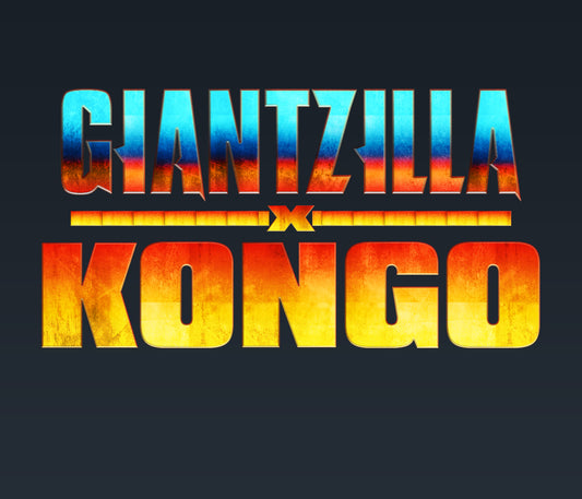 Godzilla vs. Kong 2024 - Godzilla X Font Textured