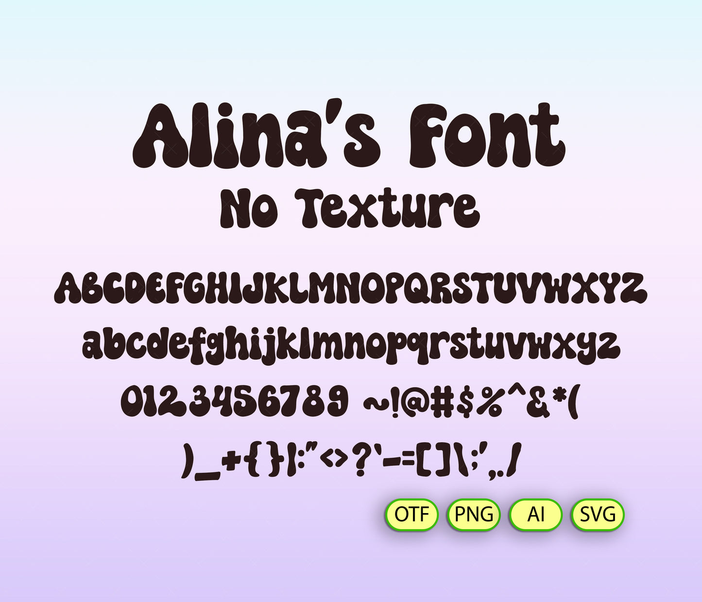 Groovy Retro Yellow Font Textured