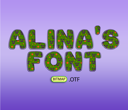 Phantom Fear Pattern Font