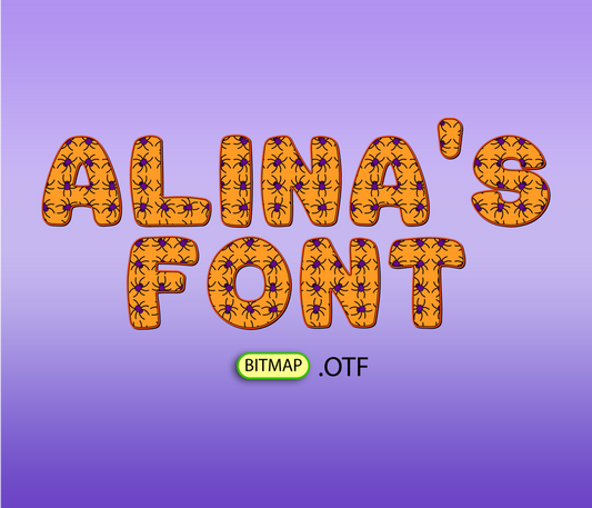 October Frights Pattern Font