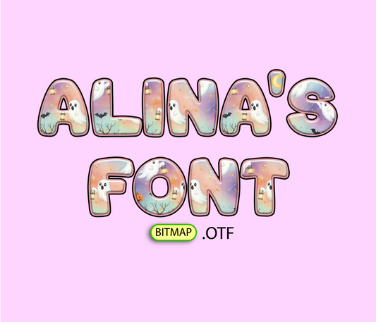 Friendly Spirits Pattern Font