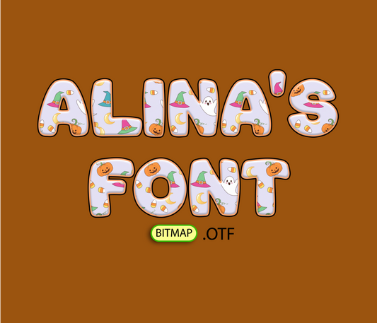 Wicked Halloween Fun Pattern Font