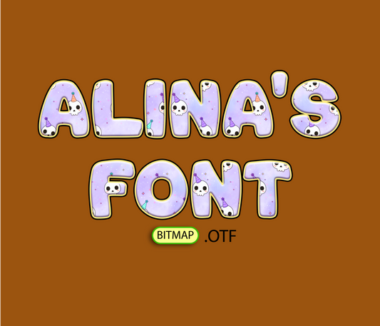 Creepy Cute Halloween Pattern Font