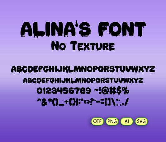 Halloween Goo Font Dripping Terror