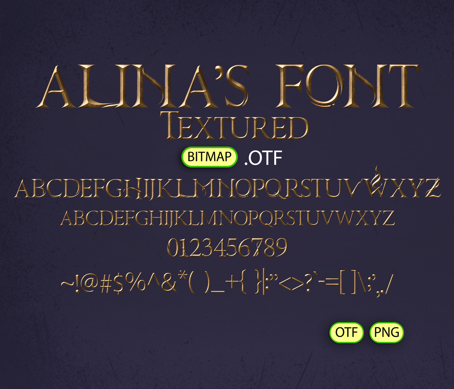 Enchanted Academy Legacy Font Textured