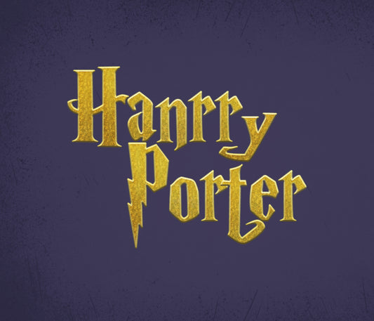 Harry Potter Textured Font