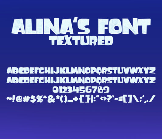 Frost Era Font Textured