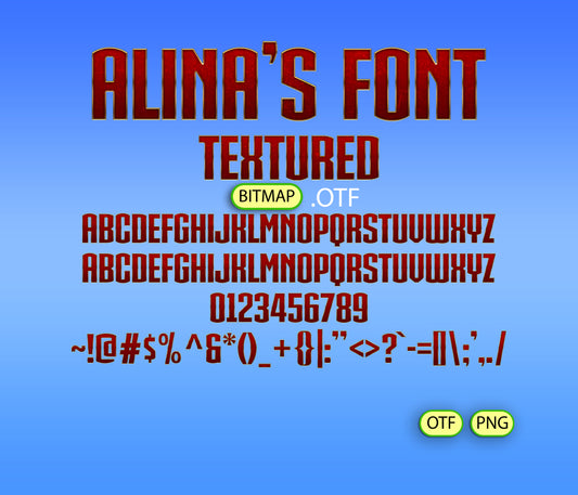 Tech Hero Font Textured