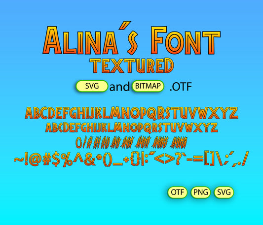 Prehistoric Adventure Font Textured