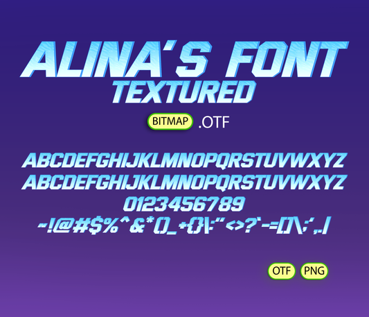 Multiverse Heroes Font Textured