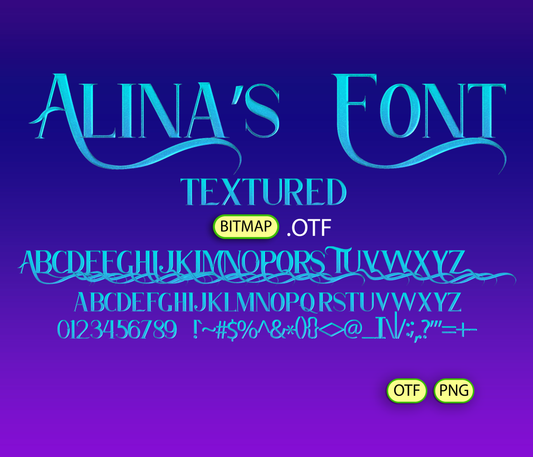 Sea Princess Font Textured