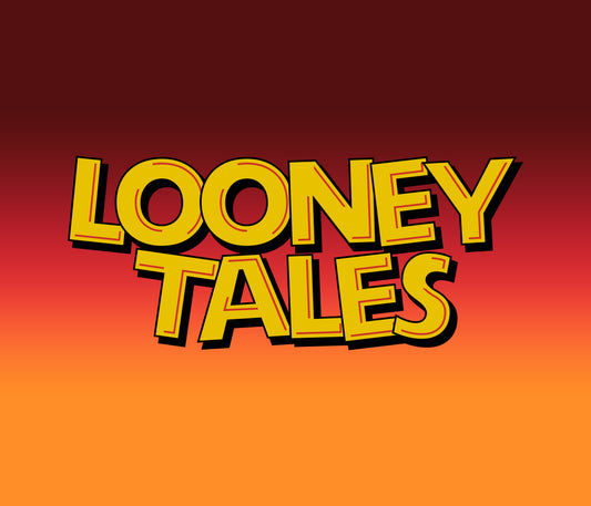 Looney Tunes Font Colored Textured
