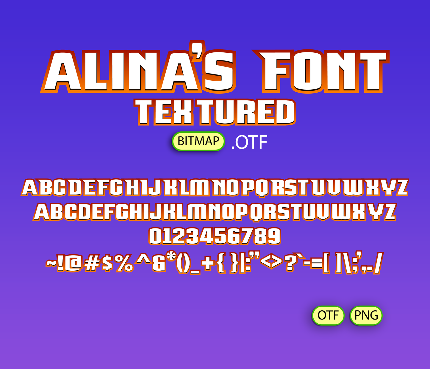 Epic Showdown Font Textured