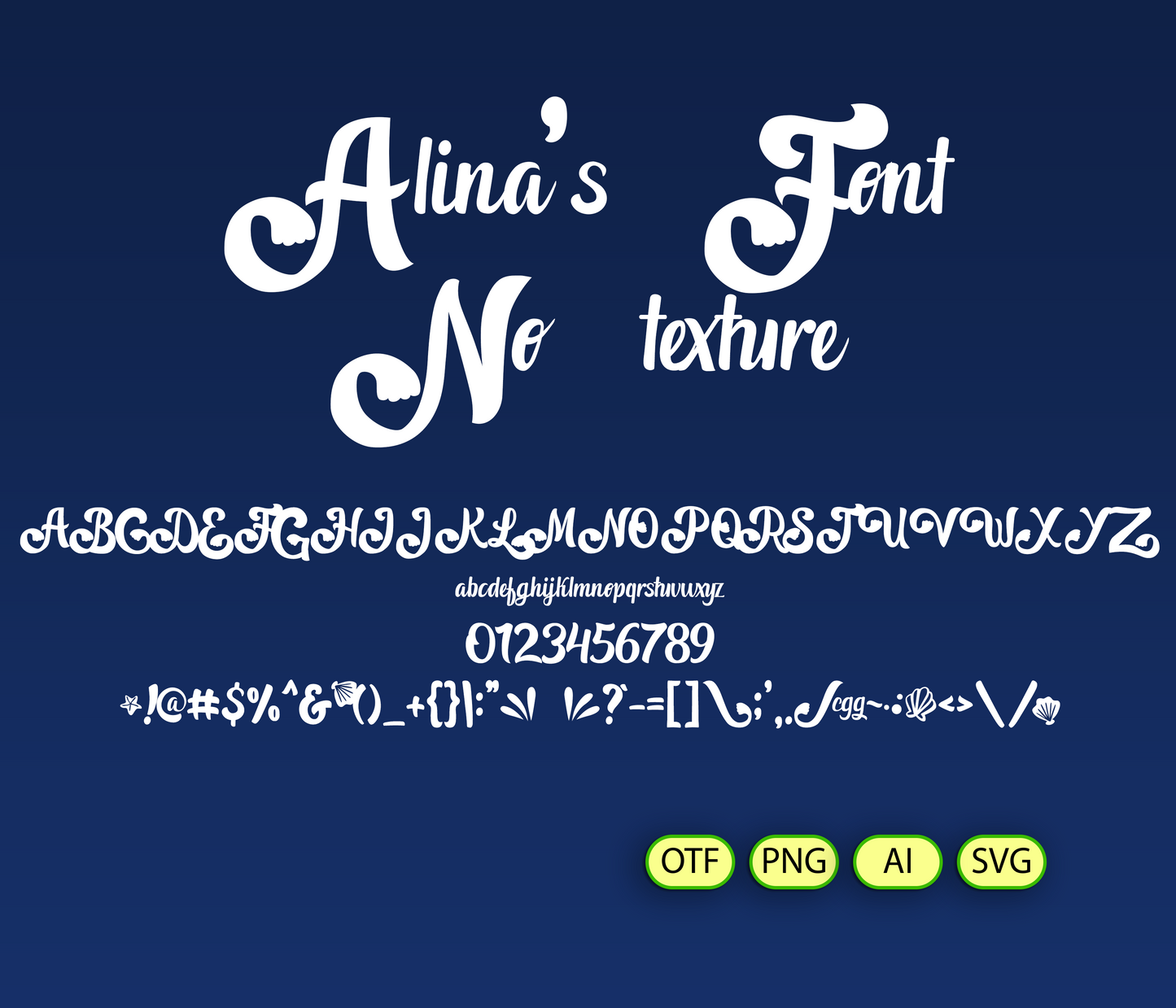 Enchanted Sea Princess Font Textured