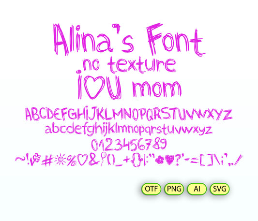 Mom's Special Day Font