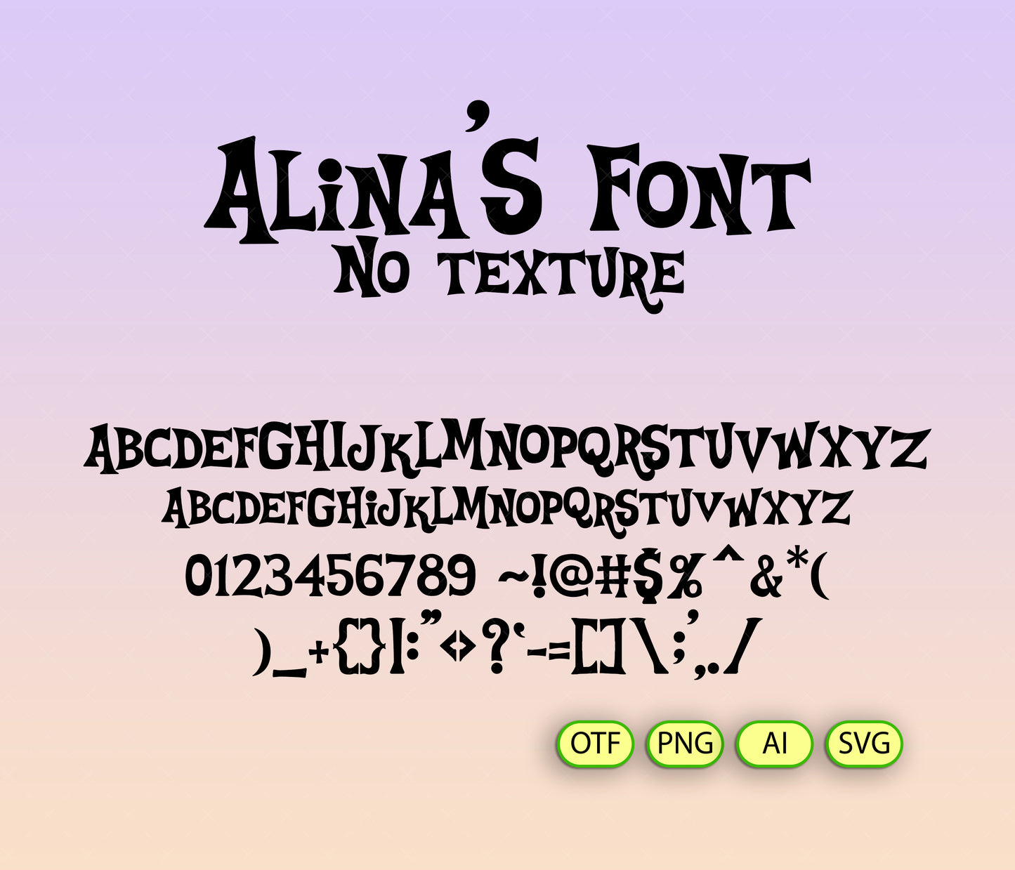 Rainbow Dreams Fonts Textured Bundle