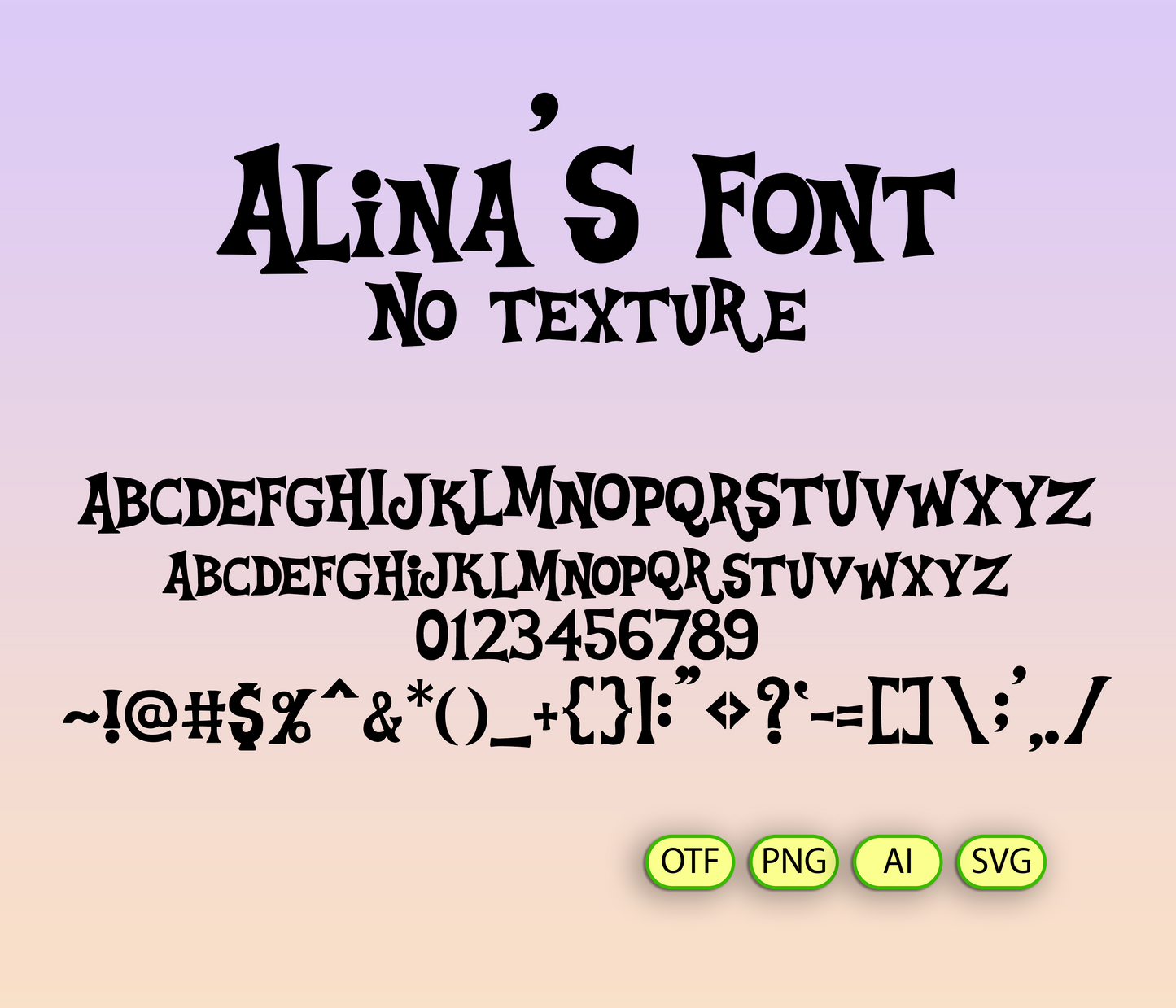 Rainbow Dreams Fonts Textured Bundle