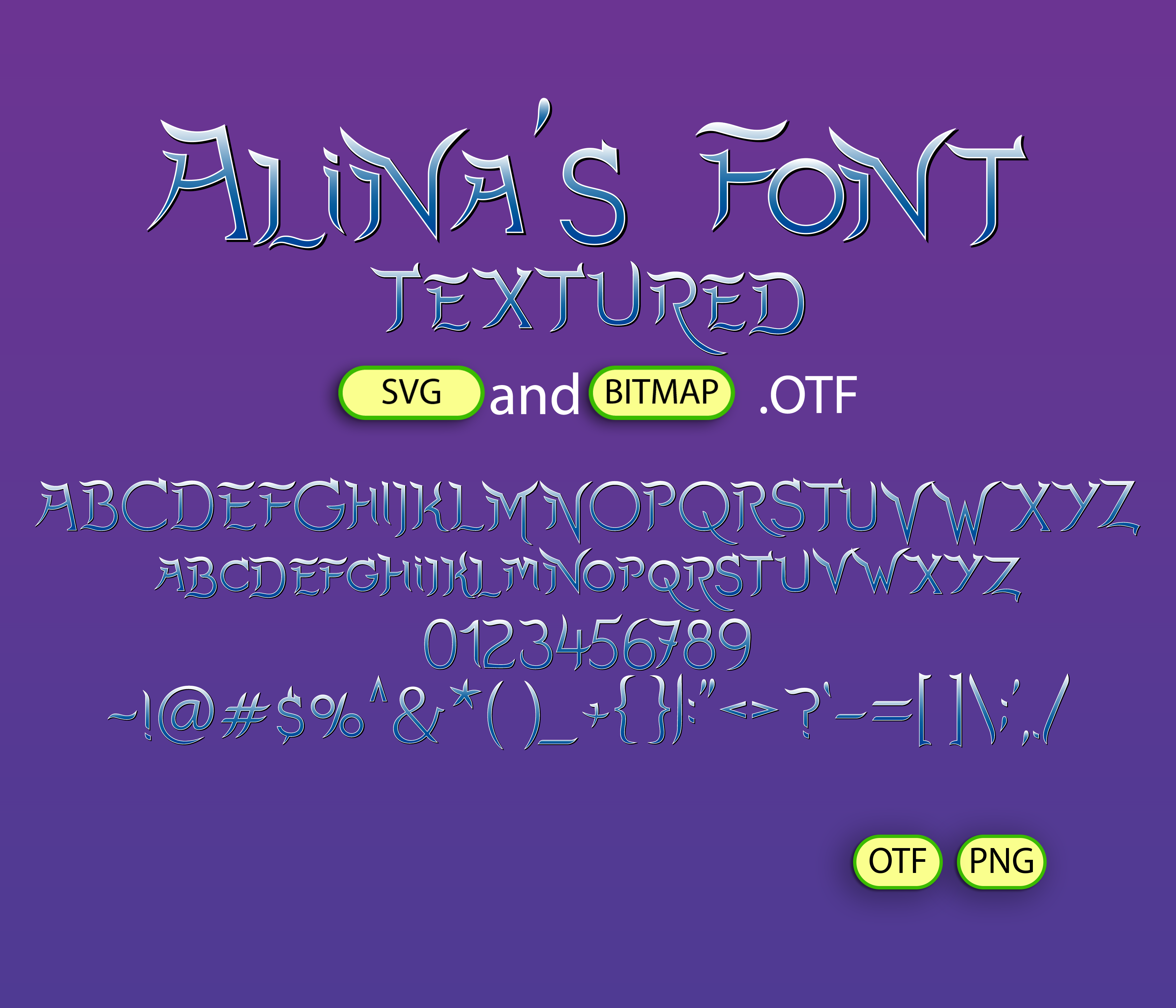 Texturedfonts: Unique and Creative Fonts for Every Project – Alina's Fonts