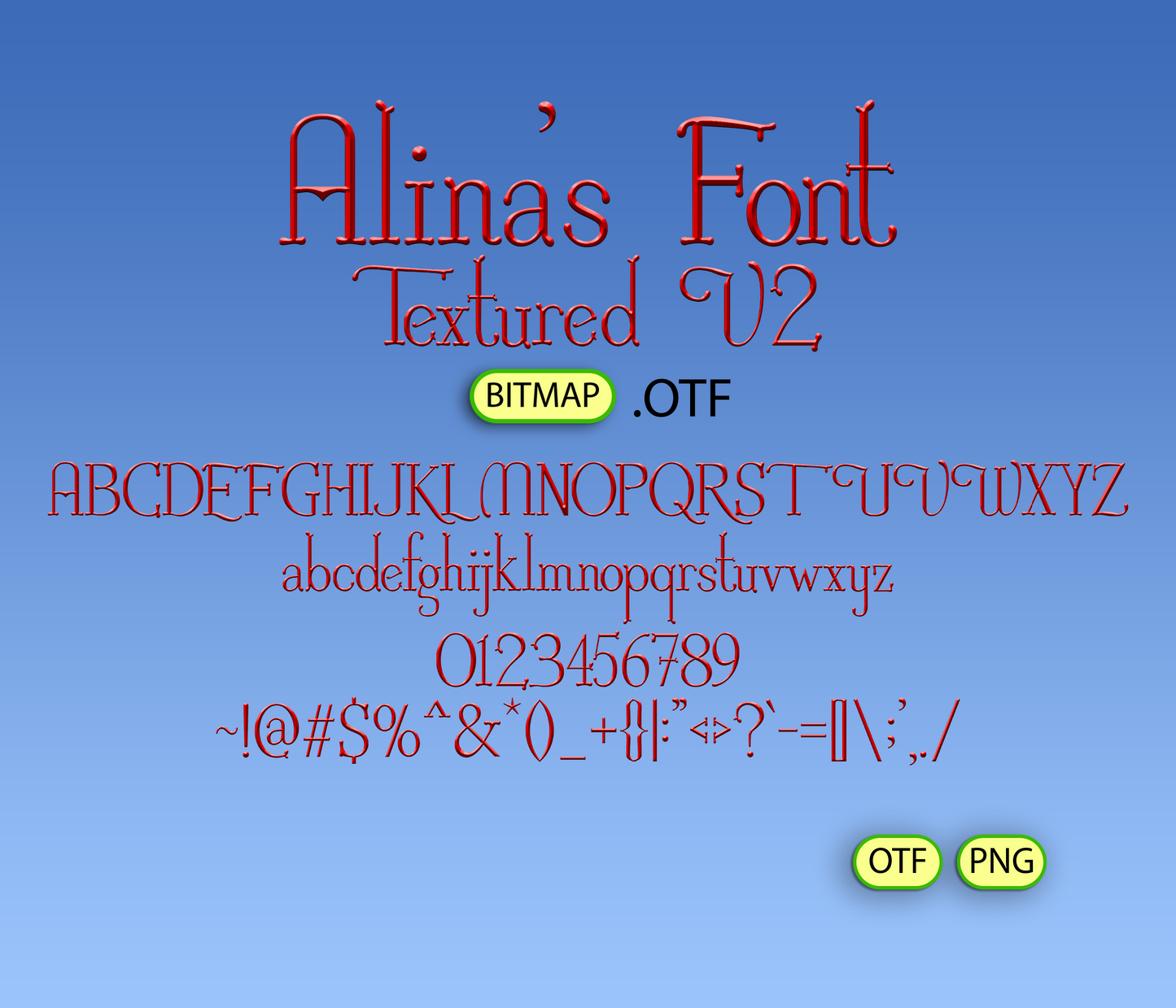 Emerald Kingdom Font Textured