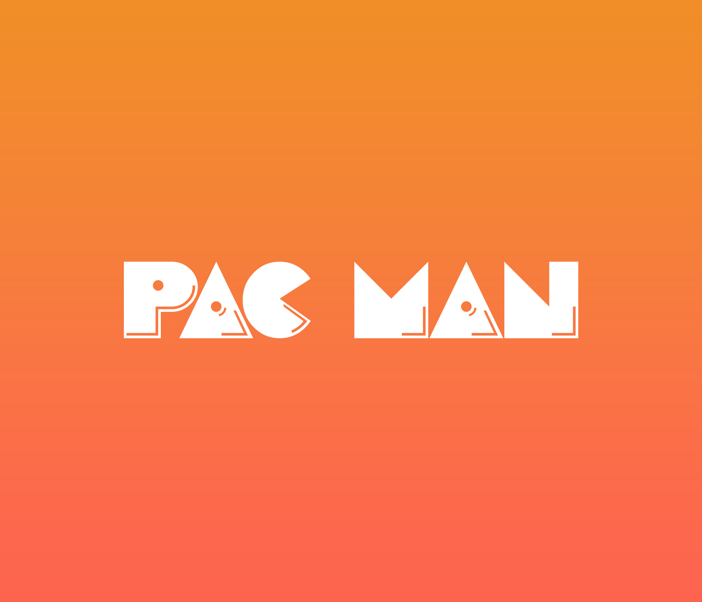 Pac-Man Game Font