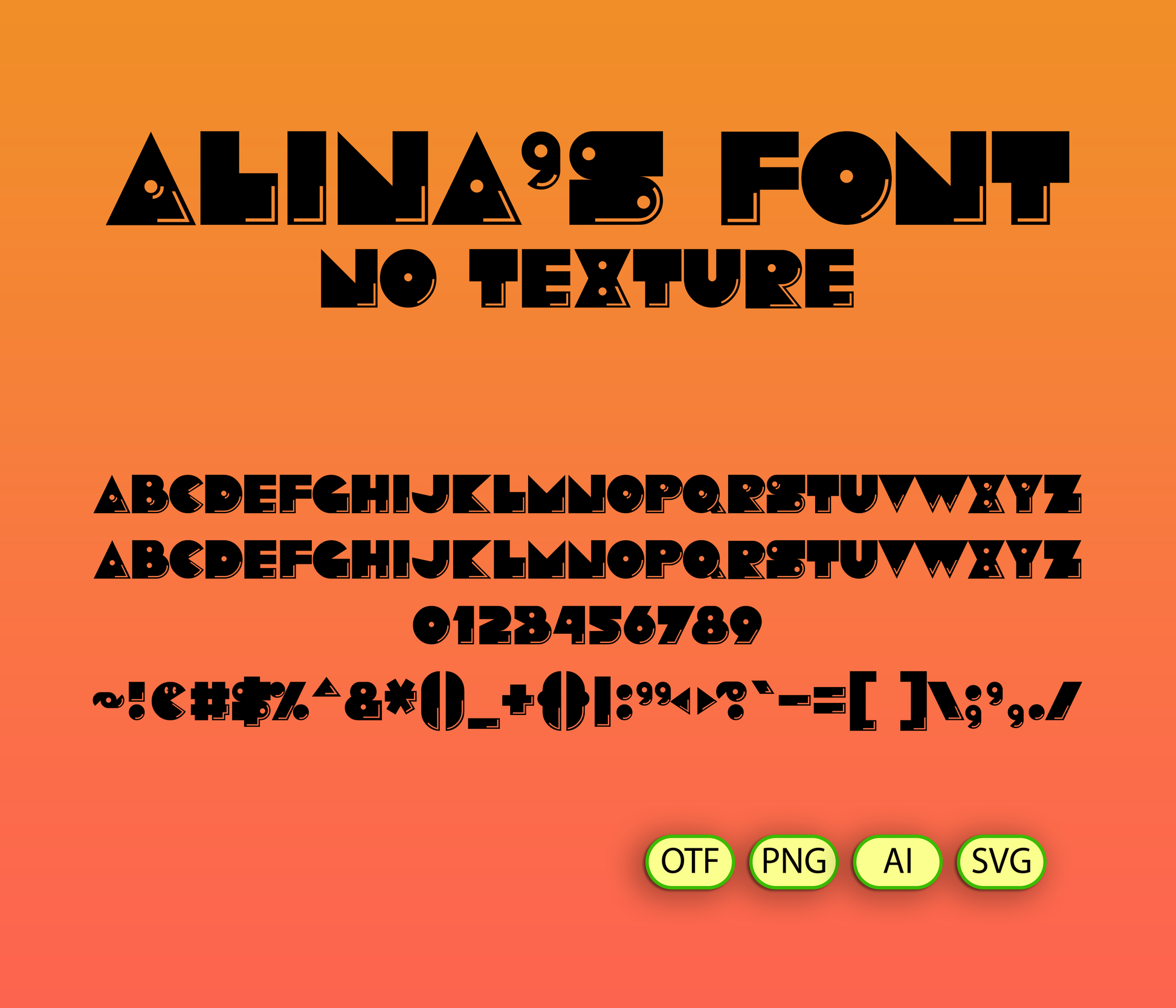 Arcade Font Textured – Alina's Fonts