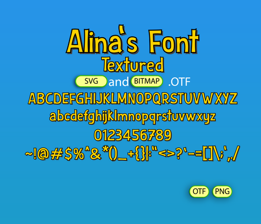 Timeless Toons Font Textured