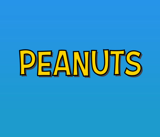 Peanuts Textured Font