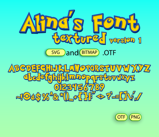 Pocket Monsters Adventure Fonts Textured Bundle