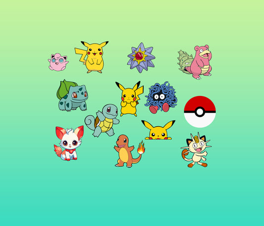 Pokémon Free Stickers