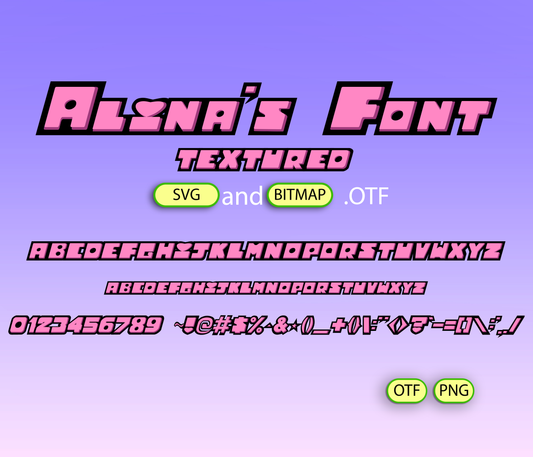 Superhero Sisters Font Textured