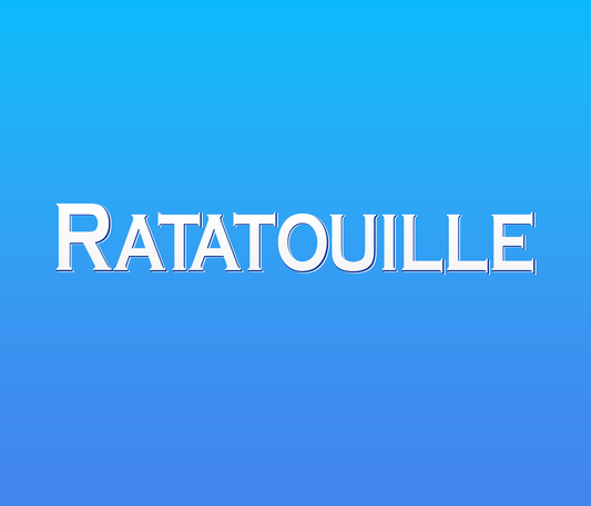 Ratatouille 2 Textured Font