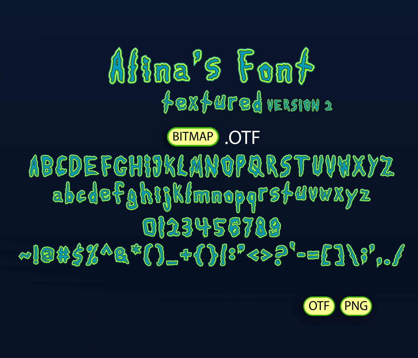 Interdimensional Adventure Fonts Textured Bundle