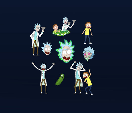 Rick And Morty Free Stickers