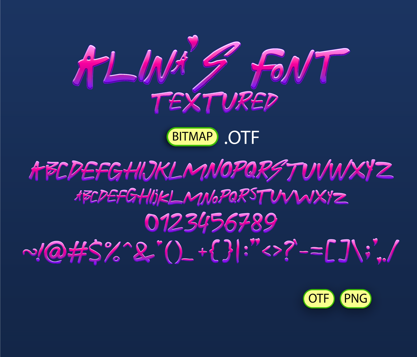 Shadow Squad Font Textured Bundle