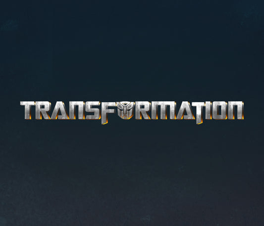 Transformers Textured Font