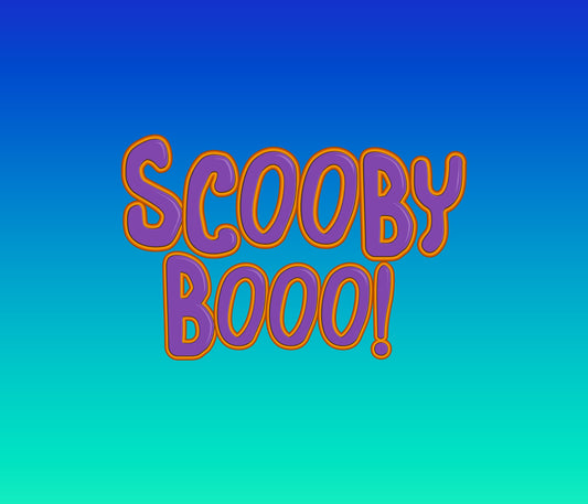 Scooby Doo Font Textured