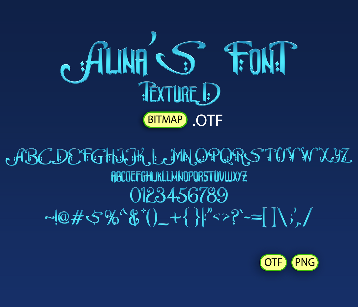 Spellbound Magic Font Textured