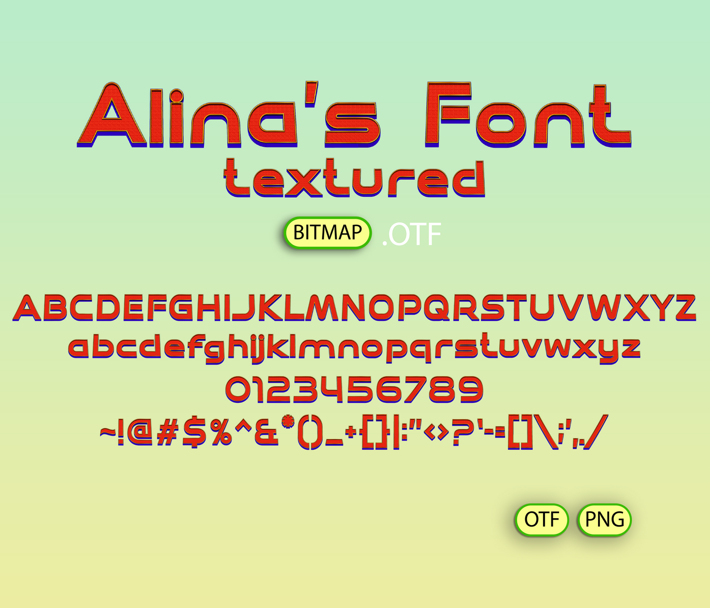 Global Web-Slinger Adventure Font Textured