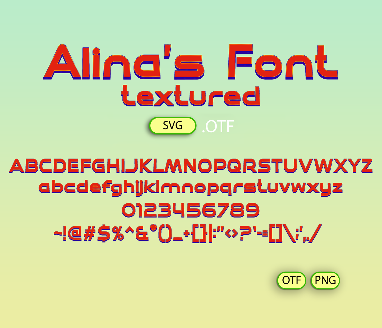 Global Web-Slinger Adventure Font Textured