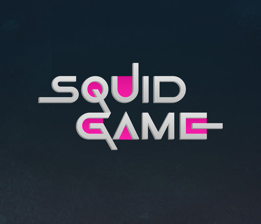 Squid Game Colored Font