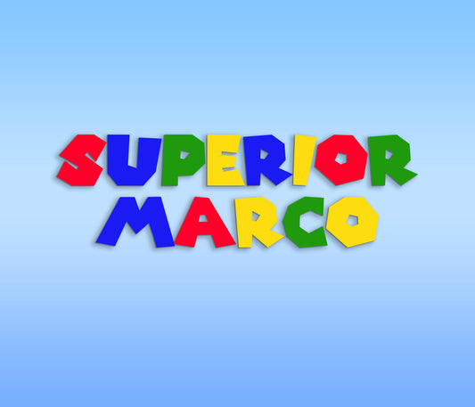 Super Mario Font: Vibrant and Playful