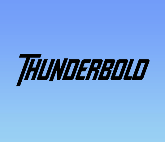 Thunderbolts Font