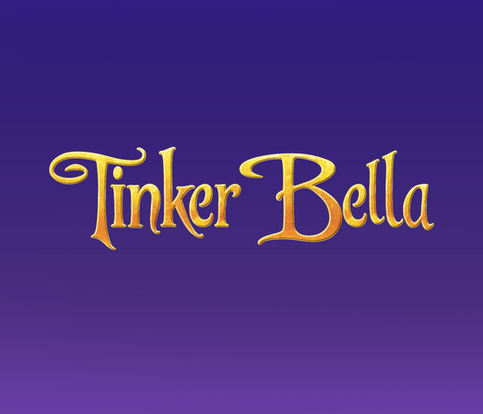 Tinker Bell Textured Font